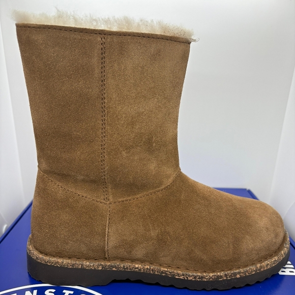 Birkenstock Uppsala Zip Shearling Boots/Color Dark Tea/Size US L5/EUR 36/NWB main image 5